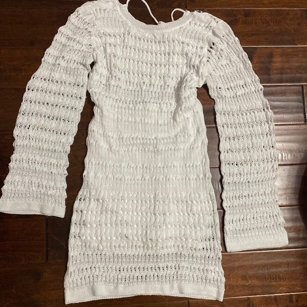 Crochet Dress-Lined